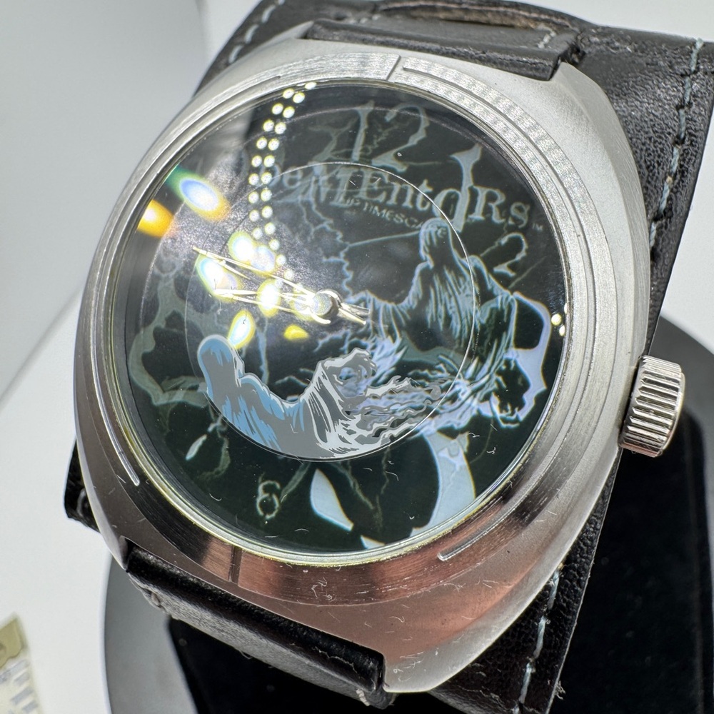 Working Harry Potter Dementor Black and Silver Watch. Wide band. - Picture 12 of 14